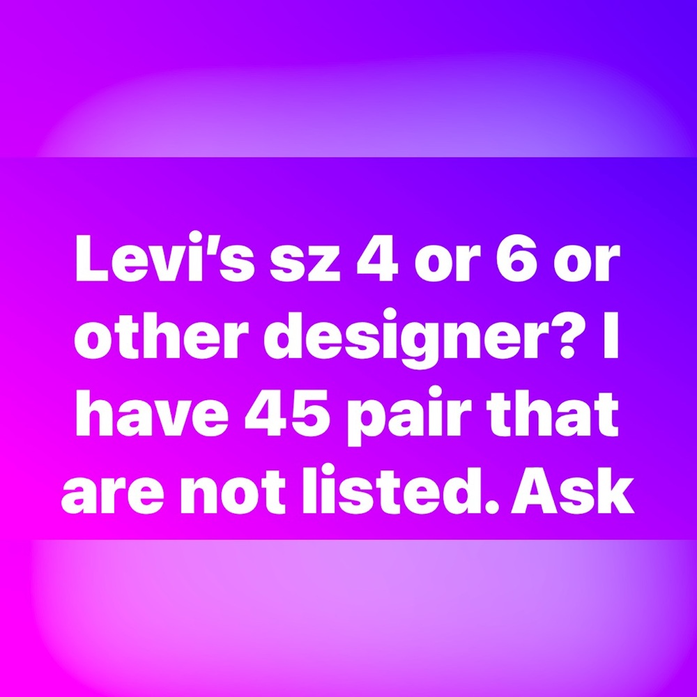 Levi's Jeans